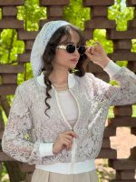بامبر گیپور شیشه ای جلو زیپ - تصویر 4